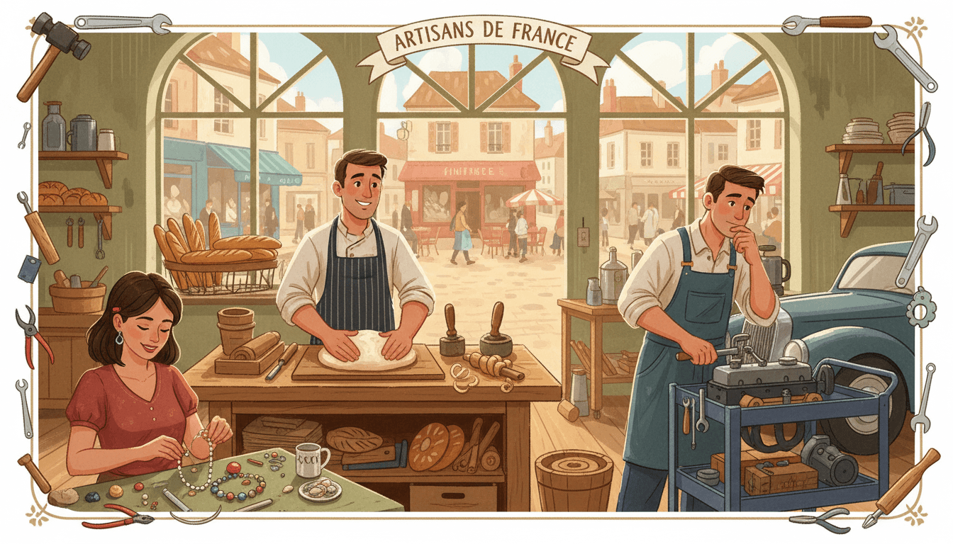 L’artisanat , cœur battant de l’économie française