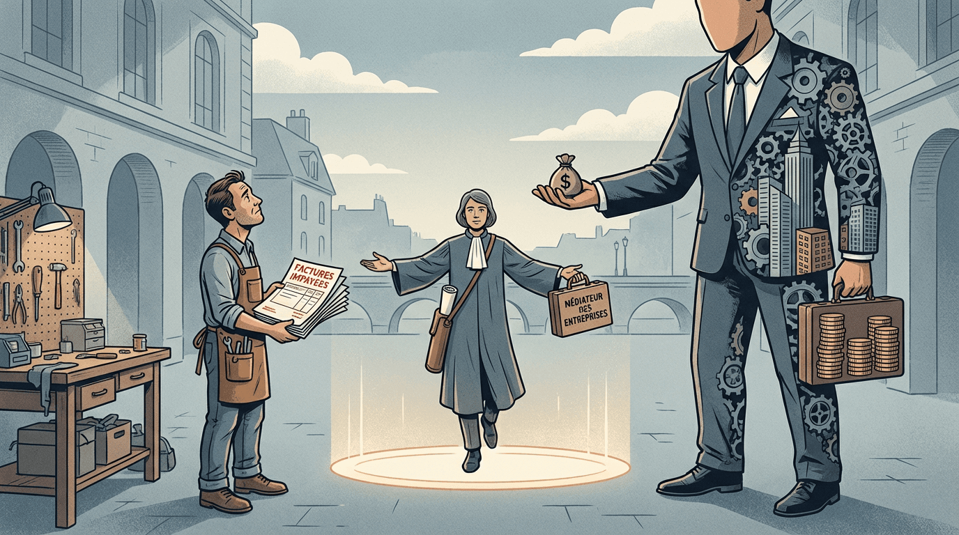 Le Médiateur des entreprises, dernier rempart des TPE face aux mauvais payeurs