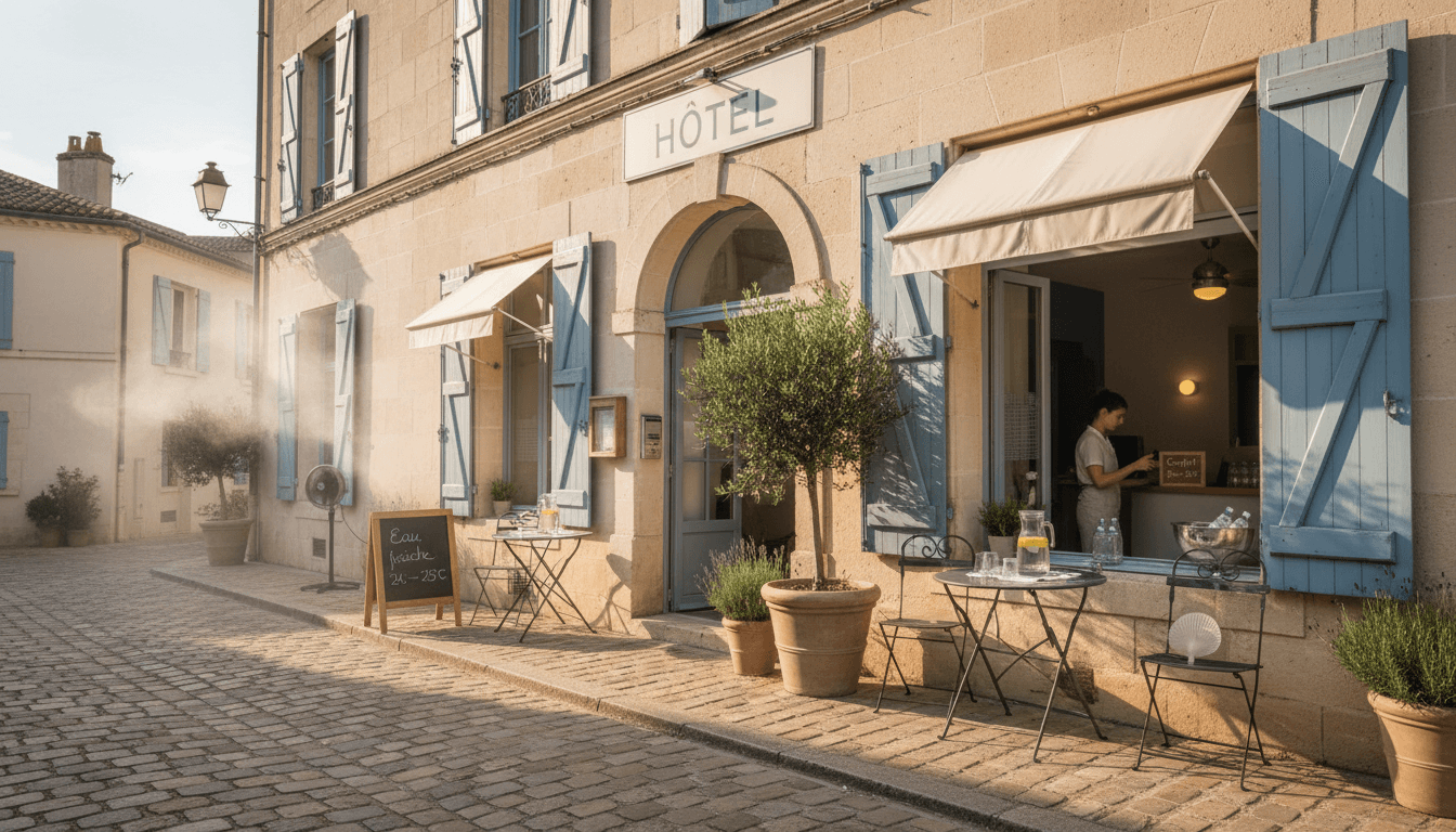 Tenir un hôtel de petite taille quand la chaleur s’installe